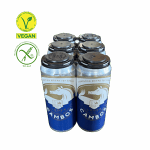 6 beer cans 500ml Cambos